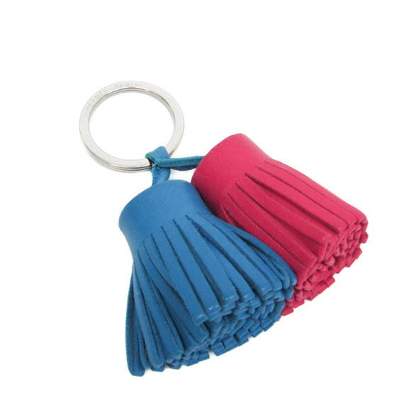 Hermes Carmen Uno Dos Keyring (Blue,Purple)